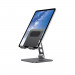 Omoton T5 Desk Folding Tablet Stand - преносима алуминиева сгъваема поставка за таблети до 12.9 инча (черен) 2
