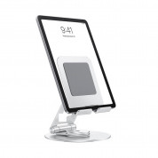 Omoton Т6 Desk Folding Tablet Stand for and iPad and tablets up to 12.9 inches (silver)
