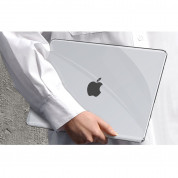 Lention Protective Clear Case - предпазен кейс за MacBook Pro 14 M1 (2021), MacBook Pro 14 M2 (2023) (прозрачен) 2