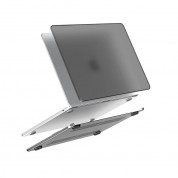 Lention Matte Protective Case for MacBook Air 15 M3 (2024), MacBook Air 15 M2 (2023) (black-matte)
