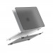 Lention Matte Protective Case - предпазен кейс за MacBook Air 15 M3 (2024), MacBook Air 15 M2 (2023) (черен-мат) 1