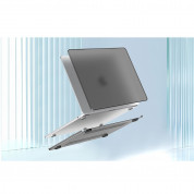 Lention Protective Matte Black Case - предпазен кейс за MacBook Pro 14 M1 (2021), MacBook Pro 14 M2 (2023) (черен-мат) 1