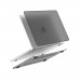 Lention Matte Protective Case - предпазен кейс за MacBook Air 13 M3 (2024), MacBook Air 13 M2 (2023) (черен-мат) 1