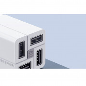 Remax 4U USB-A Wall Power Charger 3.4A - захранване за ел. мрежа с 4xUSB-A изхода (бял) 2