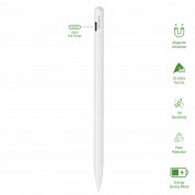 4smarts Active Pencil Pro 3 Stylus - професионална писалка за iPad (бял)
