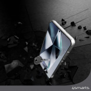 4smarts 360° Starter Set - тънък силиконов кейс и стъклено защитно покритие за дисплея на Samsung Galaxy S24 (прозрачен) 4