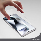 4smarts Second Glass Tempered Glass 2.5D - калено стъклено защитно покритие за дисплея на Samsung Galaxy S24 Ultra (прозрачен) 3