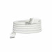 4smarts USB-C to USB-C RollUp Magnetic Cable 100W - здрав кабел с вграден магнитен органайзер за устройства с USB-C порт (150 см) (бял) 3