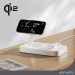 4smarts Qi2 Charging Station Trident - двойна поставка (пад) за безжично зареждане за iPhone с MagSafe, Apple Watch, AirPods Pro и Qi съвместими мобилни устройства (бял) 3