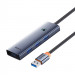 Baseus UltraJoy 4in1 USB-A 4-port Hub (B0005280B811-05) - 4-портов USB-A хъб за компютри и лаптопи (тъмносив)  2