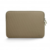 Trunk Textile Neoprene Laptop Sleeve - удароустойчив неопренов калъф за Macbook Pro 13 и Macbook Air 13 (от модел 2017 и по-нов) (тъмнозелен) 1