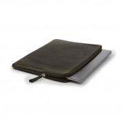 Trunk Leather Laptop Sleeve - кожен калъф (естествена кожа) за Macbook Pro 13 (модели 2017 и по-нови) (зелен) 3