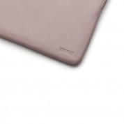 Trunk Leather Laptop Sleeve - кожен калъф (естествена кожа) за Macbook Pro 13 (модели 2017 и по-нови) (розов) 4