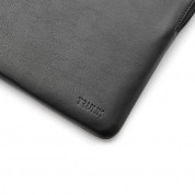 Trunk Leather Laptop Sleeve - кожен калъф (естествена кожа) за MacBook Pro 16 M2 (2023), Macbook Pro 16 M1 (2021), Macbook Pro 16 (2019) (черен) 4