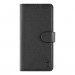 Tactical Field Notes Leather Flip Case - кожен калъф, тип портфейл с поставка и отделение за кр. карти за Motorola Moto G14 (черен) 1