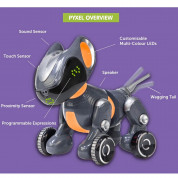 Learning Resources Pyxel Coding Pet - интерактивен програмируем робот (черен) 11
