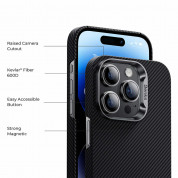 Benks Armor Air Kevlar Case 600D for iPhone 13 Pro Max (black) 6