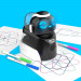 Learning Resources Artie Max Coding Robot - интерактивен програмируем робот за рисуване (черен-бял) 4