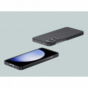 Benks Armor Air Kevlar Case 600D - кевларен кейс с MagSafe за Samsung Galaxy S24 (черен) 3