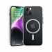 Benks Magnetic Crystal Case - хибриден удароустойчив кейс с MagSafe за iPhone 15 (прозрачен) 1