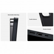 Benks MagClap ArmorPro Kevlar Case 600D for iPhone 15 Plus (black) 4