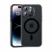 Benks Magnetic Lucid Case - хибриден удароустойчив кейс с MagSafe за iPhone 15 (черен) 1