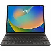 Apple Smart Keyboard Folio TUR - оригинален полиуретанов калъф, клавиатура и поставка за iPad Pro 12.9 (2018) (черен) 1
