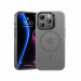 Benks Magnetic Lucid Case - хибриден удароустойчив кейс с MagSafe за iPhone 15 Pro Max (сив) 1