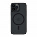 Benks Magnetic Mist Metal Frame Case - хибриден удароустойчив кейс с MagSafe за iPhone 15 Pro (черен) 2