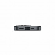 Benks Magnetic Mist Metal Frame Case - хибриден удароустойчив кейс с MagSafe за iPhone 15 Pro Max (черен) 8