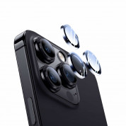 Benks Warrior Tempered Glass Camera Lens Protector - предпазни стъклени лещи за камерата на iPhone 15 Pro, iPhone 15 Pro Max (прозрачен)