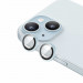 Benks Warrior Tempered Glass Camera Lens Protector - предпазни стъклени лещи за камерата на iPhone 15, iPhone 15 Plus (светлосин) 1