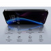 Benks Ultra Shield Privacy Tempered Glass - стъклено защитно покритие с определен ъгъл на виждане за дисплея на iPhone 15 Pro (черен-прозрачен)  3