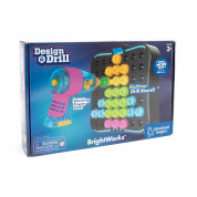 Learning Resources Design & Drill Brightworks - интерактивен конструктор за деца (цветен) 4