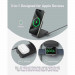 Anker MagGo 3-in-1 MagSafe Qi2 Pocket Charger - преносима тройна поставка (пад) за безжично зареждане за iPhone с MagSafe, Apple Watch, AirPods и Qi съвместими мобилни устройства (черен) 5