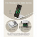 Anker MagGo 3-in-1 MagSafe Qi2 Pocket Charger - преносима тройна поставка (пад) за безжично зареждане за iPhone с MagSafe, Apple Watch, AirPods и Qi съвместими мобилни устройства (бял) 7
