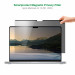 4smarts Smart Protect Magnetic Privacy Filter - магнитно защитно покритие с определен ъгъл на виждане за дисплея на MacBook Air 13 M1 (2020) 1