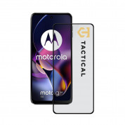 Tactical Glass Shield 5D - стъклено защитно покритие за целия дисплей на Motorola Moto G54 5G (черен-прозрачен)