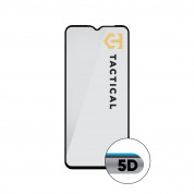 Tactical Glass Shield 5D - стъклено защитно покритие за целия дисплей на Samsung Galaxy A13 5G, Galaxy A04s (черен-прозрачен) 1
