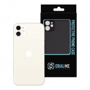 OBALME NetShield Hybrid Case - хибриден  удароустойчив кейс за iPhone 11 (черен) 2