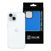 OBALME NetShield Hybrid Case - хибриден  удароустойчив кейс за iPhone 15 (син) 2