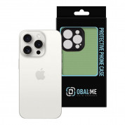 OBALME NetShield Hybrid Case - хибриден  удароустойчив кейс за iPhone 15 Pro (зелен) 2