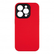 OBALME NetShield Hybrid Case - хибриден  удароустойчив кейс за iPhone 15 Pro (червен) 1