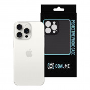 OBALME NetShield Hybrid Case - хибриден  удароустойчив кейс за iPhone 15 Pro Max (черен) 2