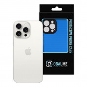 OBALME NetShield Hybrid Case - хибриден  удароустойчив кейс за iPhone 15 Pro Max (син) 2