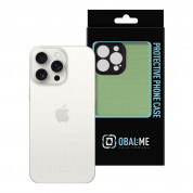 OBALME NetShield Hybrid Case - хибриден  удароустойчив кейс за iPhone 15 Pro Max (зелен) 2