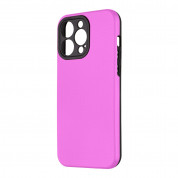 OBALME NetShield Hybrid Case for iPhone 15 Pro Max (purple)
