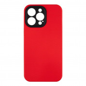OBALME NetShield Hybrid Case - хибриден  удароустойчив кейс за iPhone 15 Pro Max (червен) 1