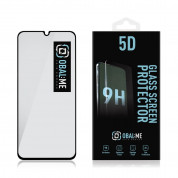 OBALME Tempered Glass Screen Protector 5D - обхващащо и ръбовете стъклено защитно покритие за дисплея на Samsung Galaxy A15 5G (черен-прозрачен) 1
