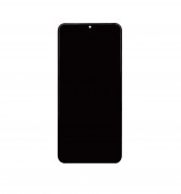 Samsung LCD display + Touch Unit + Front Cover Samsung A047F Galaxy A04s Black (Service Pack)